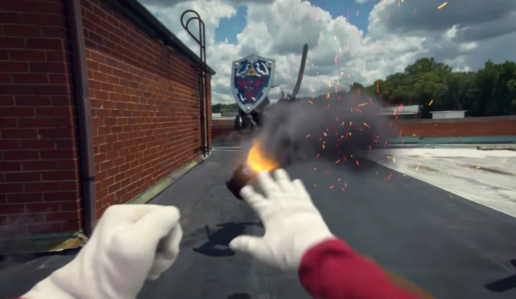 Check out this epic first person imagining of Super Smash Bros. VR