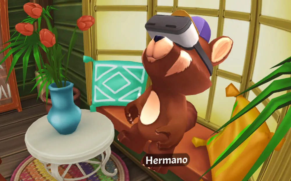 Learn Spanish or German in House of Languages on Gear VR