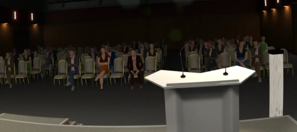 Need to cure stage fright? Try Speech Center in VR