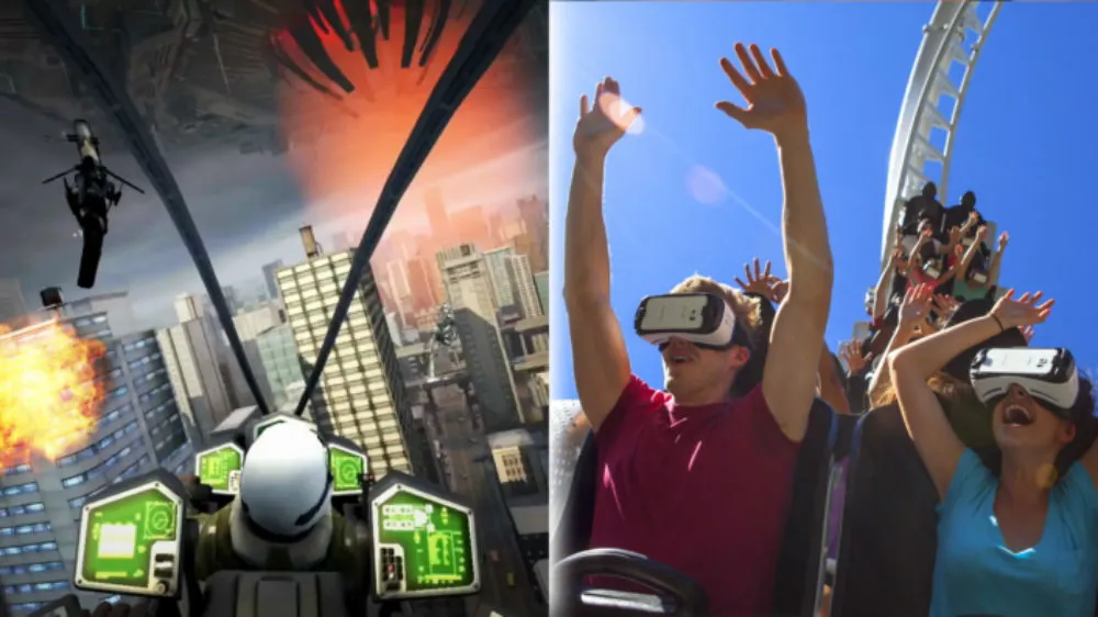 Samsung Wants You To Wear A Chin-Strapped Gear VR On Six Flags Roller Coasters