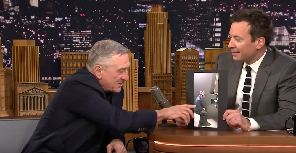 Robert De Niro and Jimmy Fallon Talk VR On 'The Tonight Show'