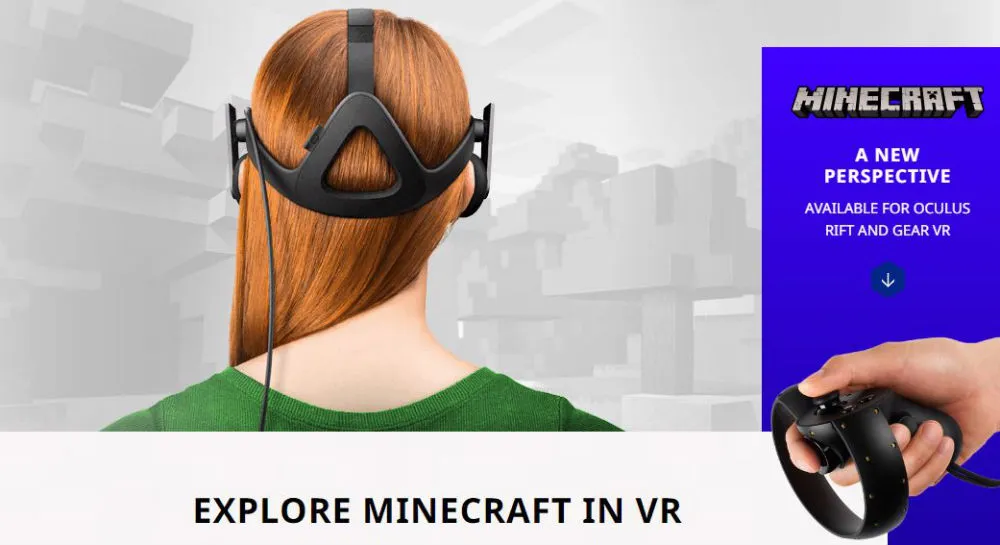 'Minecraft' Is Coming To Rift Soon, Touch Controllers Teased