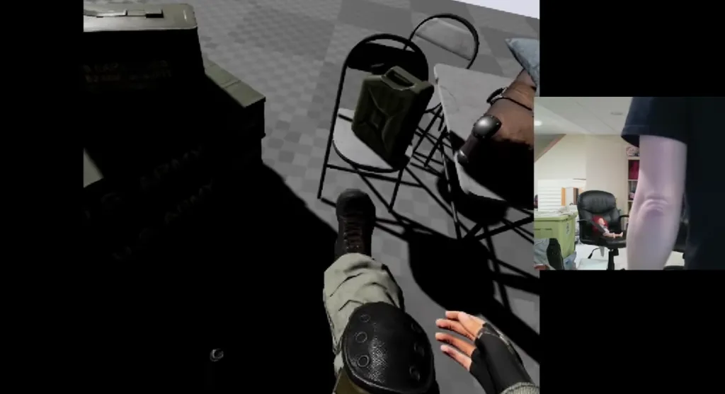 Vive Dev Shows How Trackers Can Provide 'Full-Body Presence' In VR