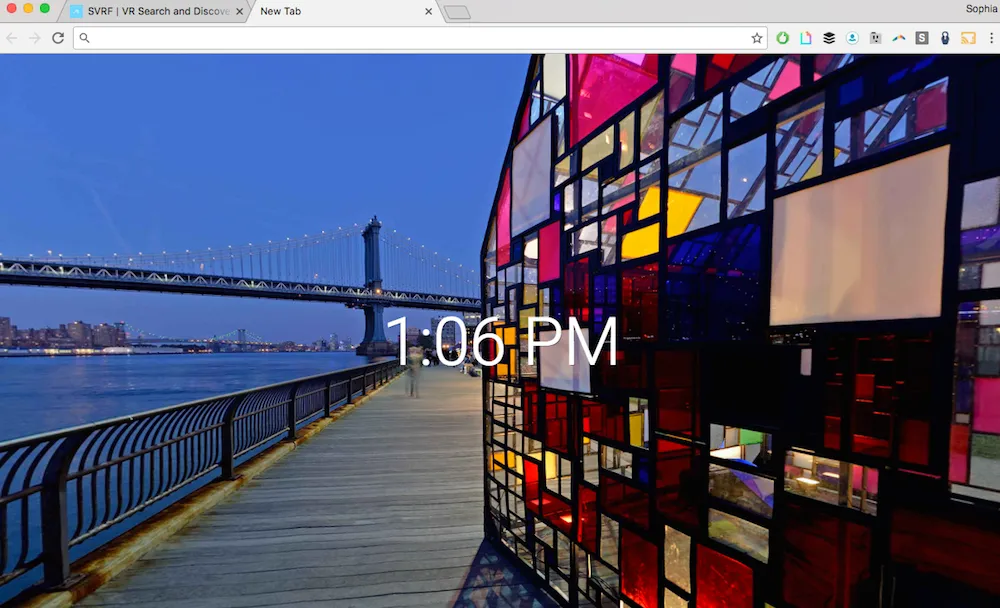 'SVRF Tabs' Is a Chrome Extension That Turns New Windows Into 360 Images