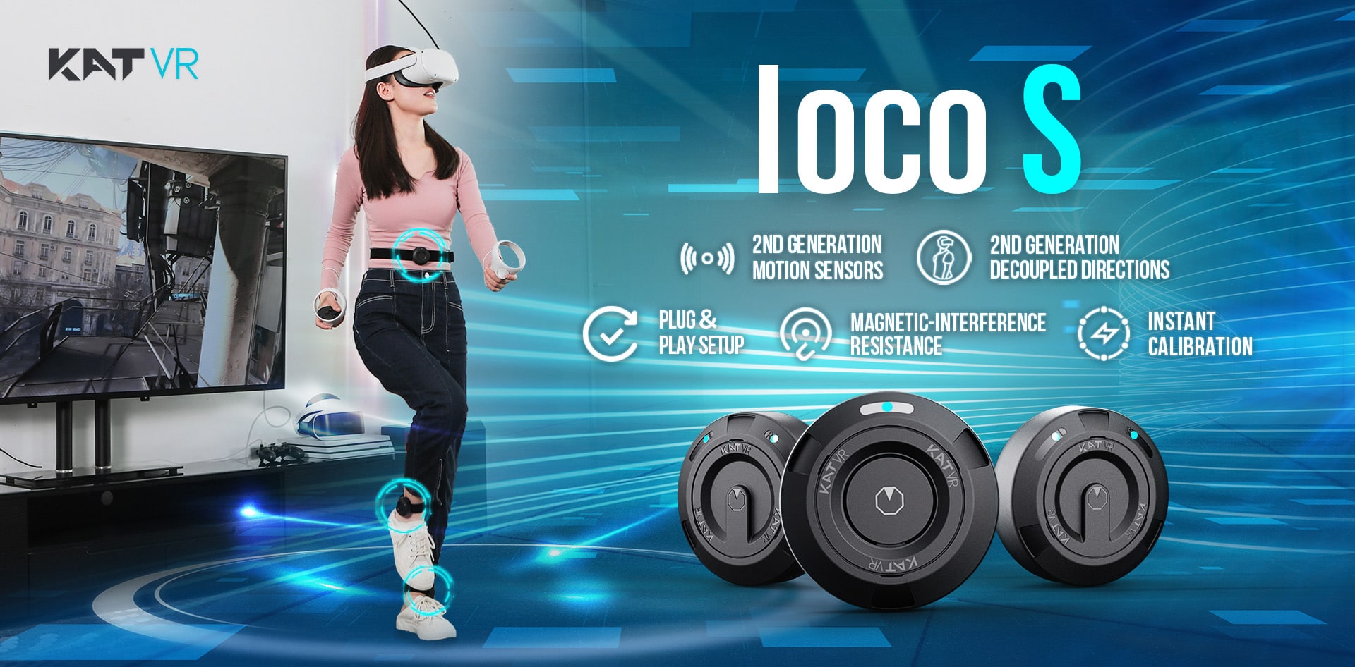Kat VR Updates Wearable Locomotion System With KAT Loco S