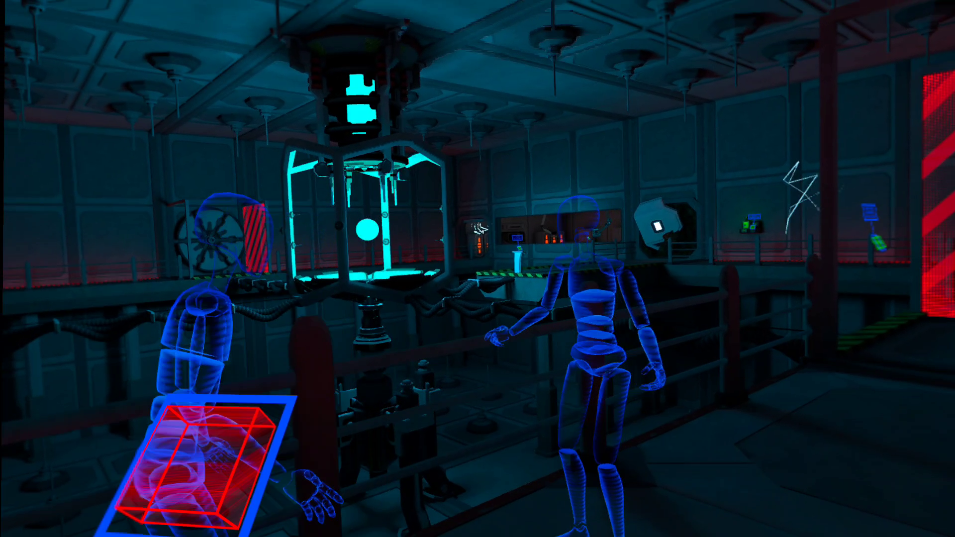 By Grit Alone screenshot shows a holographic scene playing in front of you