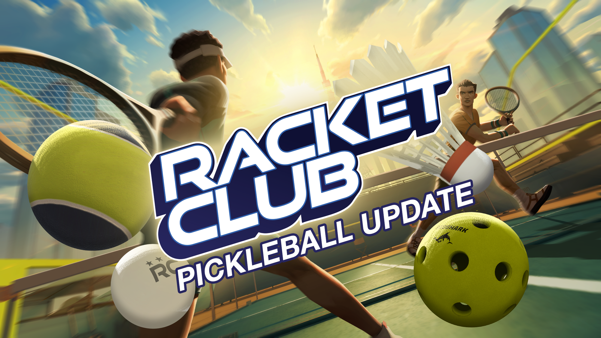 VR Sports Sim Racket Club Adds Pickleball, Table Tennis & More