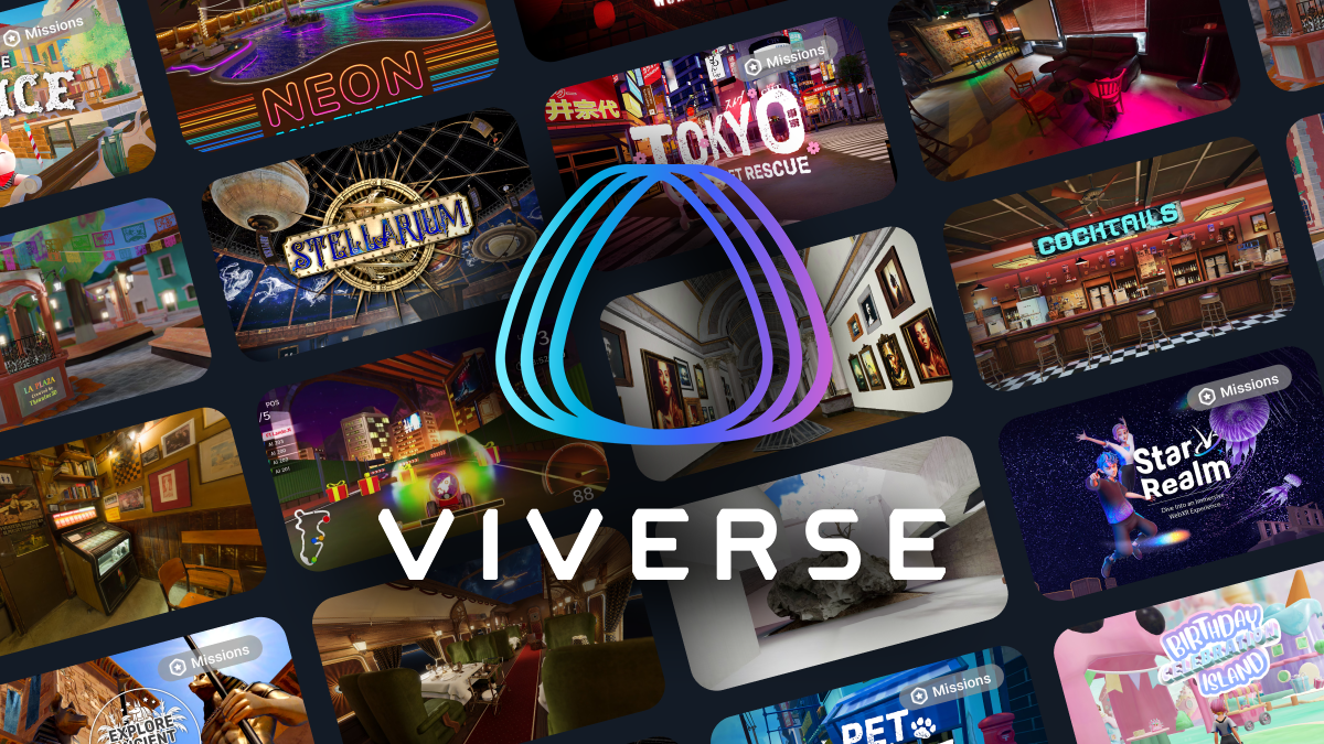 HTC's Viverse Worlds Can Run In VR On Any Headset Via Your Web Browser