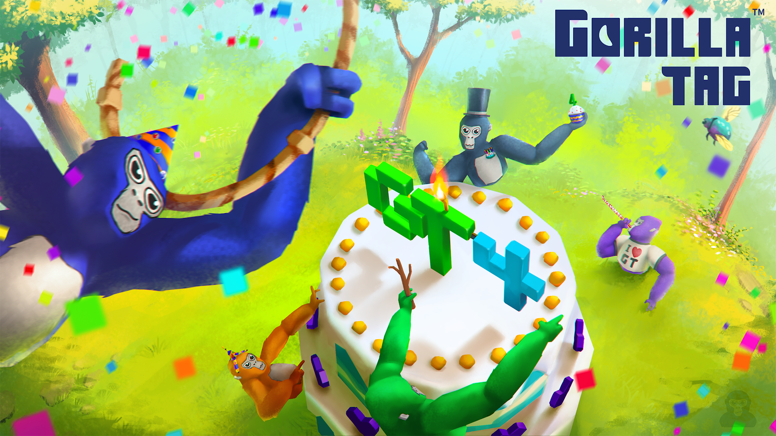 Gorilla Tag Celebrates 4th Anniversary With Limited Time Birthday Bash Event