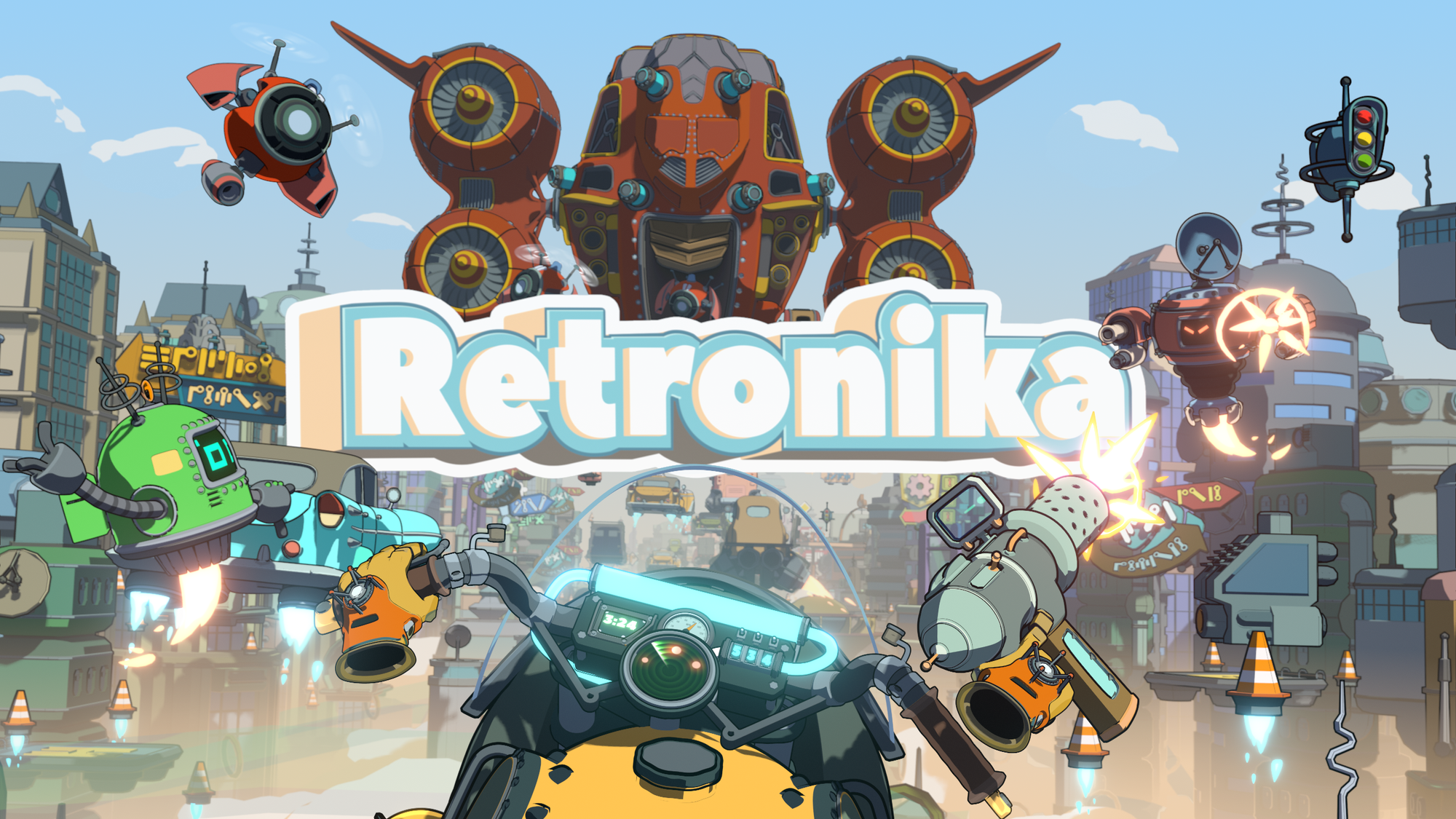 VR Hoverbike Shooter Retronika Leaves Early Access On Quest Today