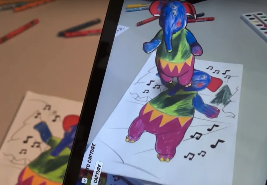 Disney app creates AR characters from drawings