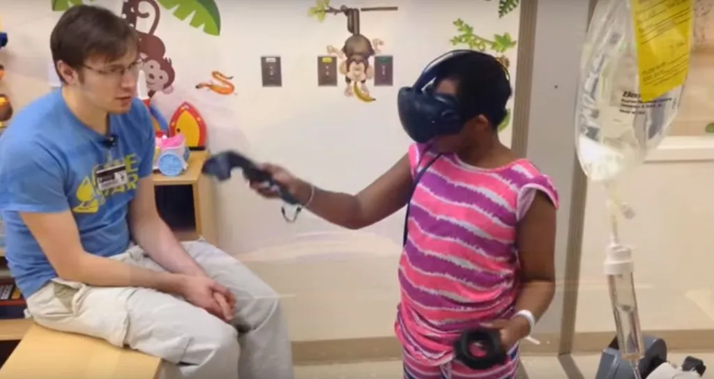 Watch A Kid In The Hospital Report Less Pain After Using Google's 'Tilt Brush'