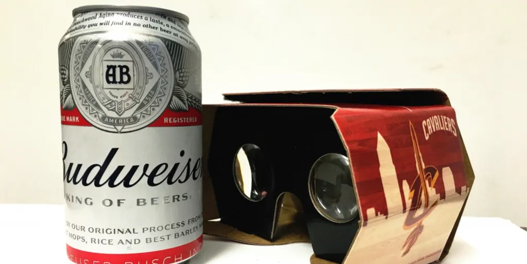 The Cleveland Cavaliers' Very Own VR HMD Doubles as a Beer Holder. Really.