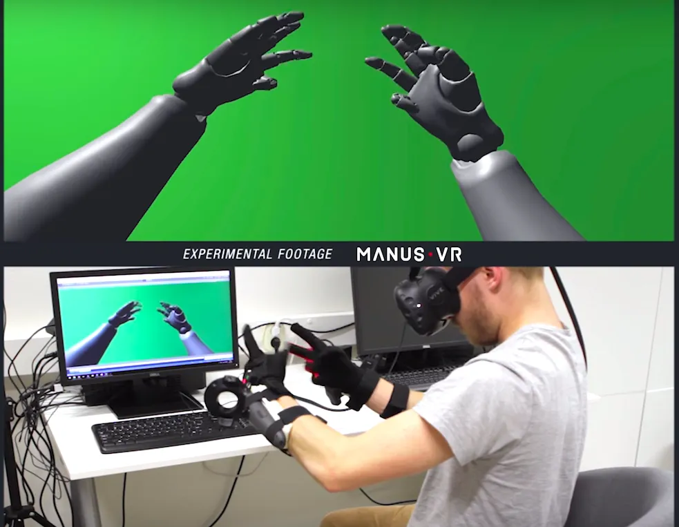 ManusVR Adds Arm Tracking Capabilities To Upcoming SDK