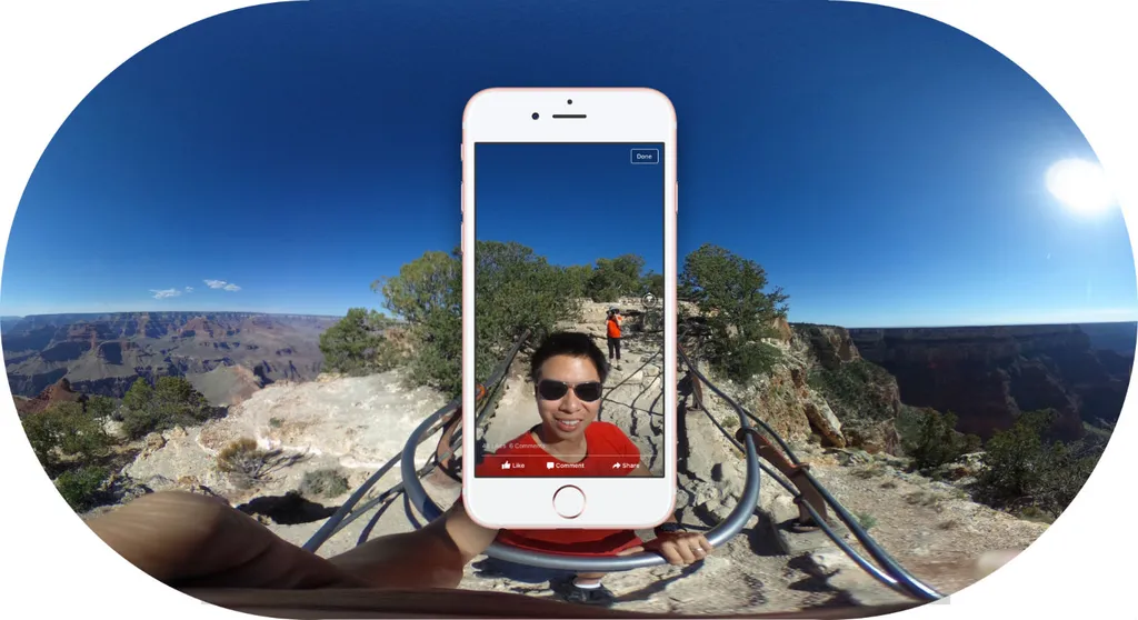 Facebook Now Supports 360-Degree Photos