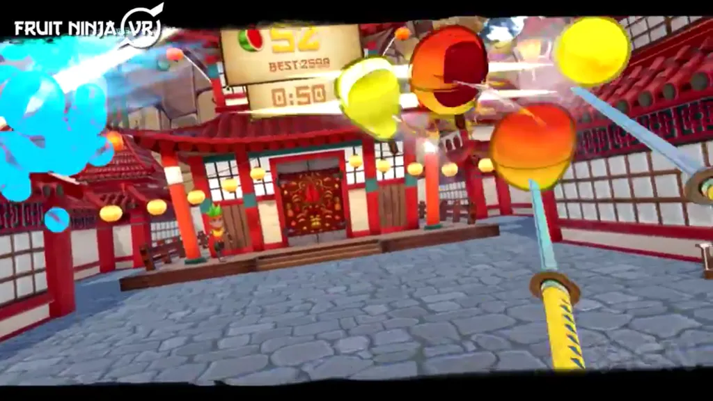 The Real 'Fruit Ninja VR' is Coming to Vive This Month