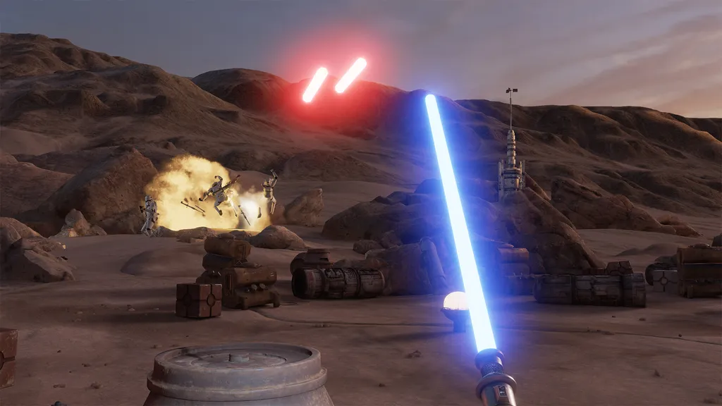 Watch Vive's Controllers Help Make An Amazing On-Stage Lightsaber Battle