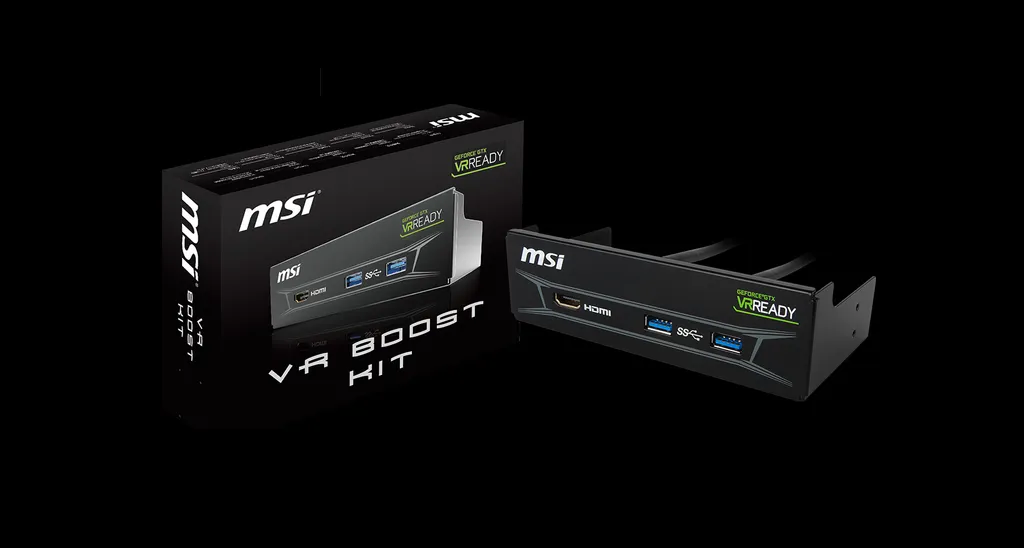 MSI Announces a VR Boost Kit That Doesn't Really Boost VR