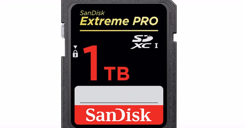 SanDisk's New 1 Terabyte SD Card Could Accelerate VR Video And Images