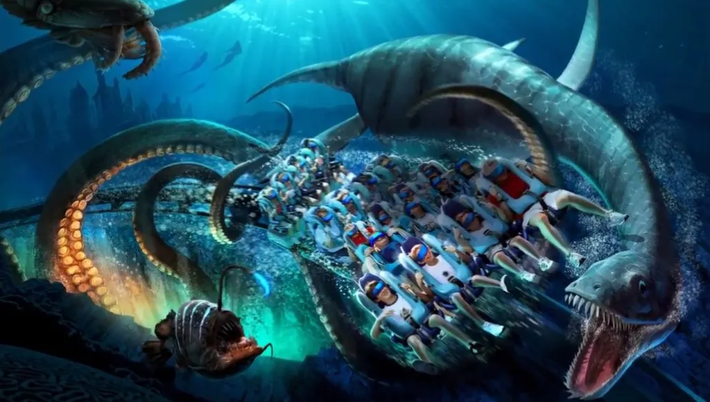 Conquer the Kraken on SeaWorld's New VR Roller Coaster