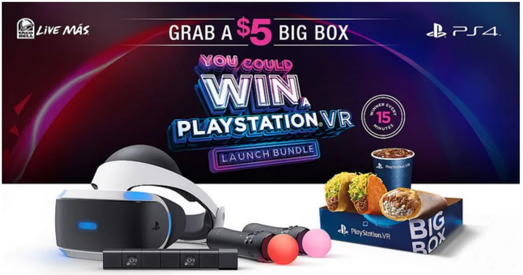Here's How You Can Win a PlayStation VR Headset From Taco Bell