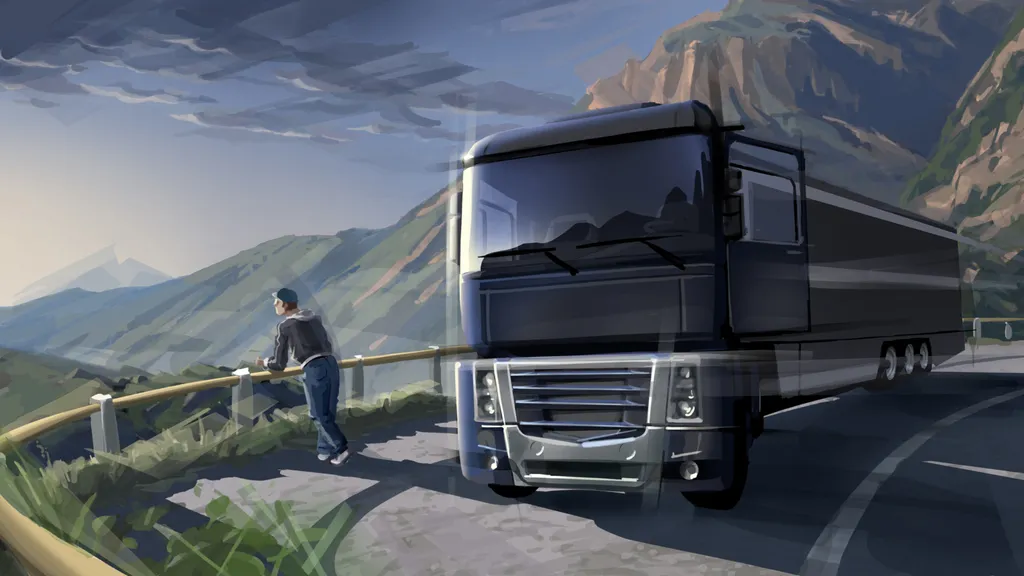 Euro Truck Driver Real Simulator: Deluxe para Android - Download