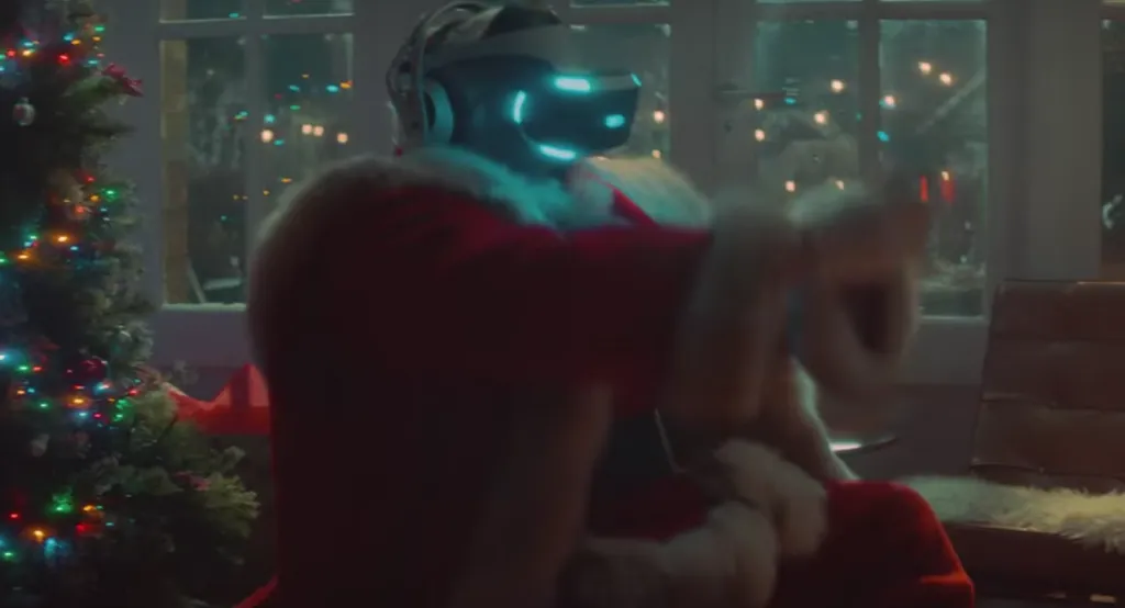 Santa Gets Stuck Down The Virtual Chimney In PS VR Christmas Promo