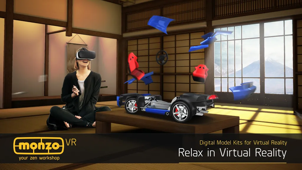 Build The Model Kits Of Your Dreams With 'Monzo VR'