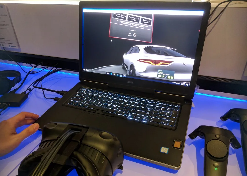 Dell Precision 7720 Is A VR-Ready Mobile Workstation Using Nvidia Quardo GPUs