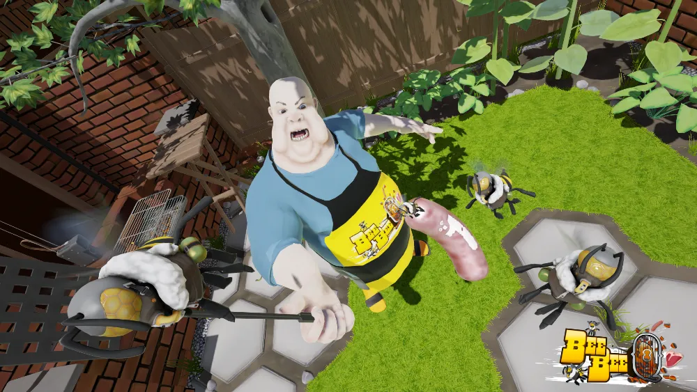 Bee Bee Q Is A Ridiculous Multiplayer VR Game About Summertime Barbeques