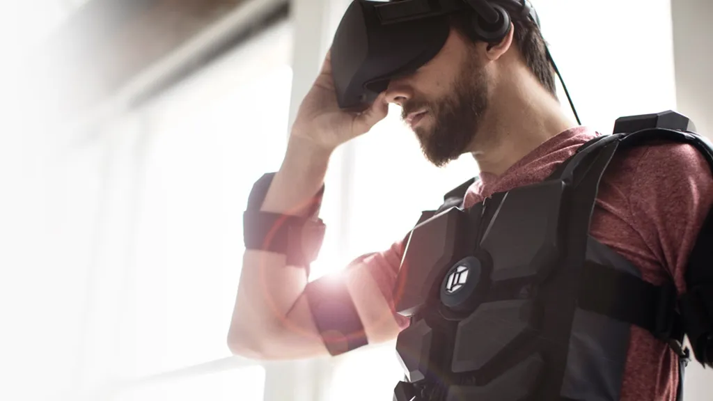 The Crowdfunded Hardlight VR Suit Lets You Feel Your Virtual Experience