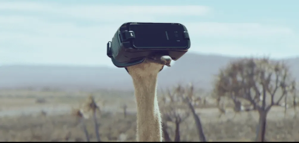 Ostrich Learns To Fly In New Gear VR Ad