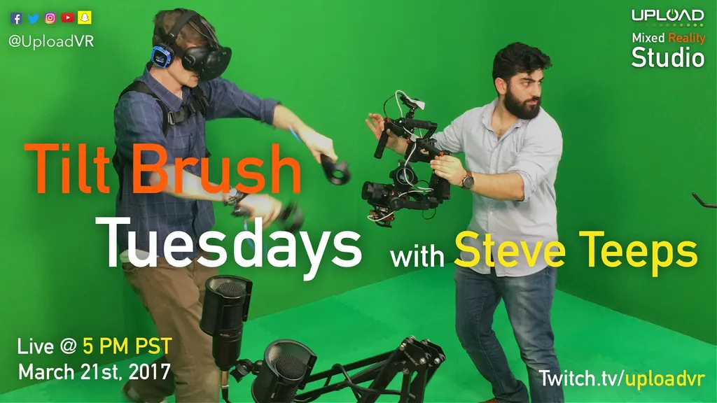 Watch Tilt Brush Tuesdays: Livestreaming 3D Art Creation with Character Artist Steve Teeps