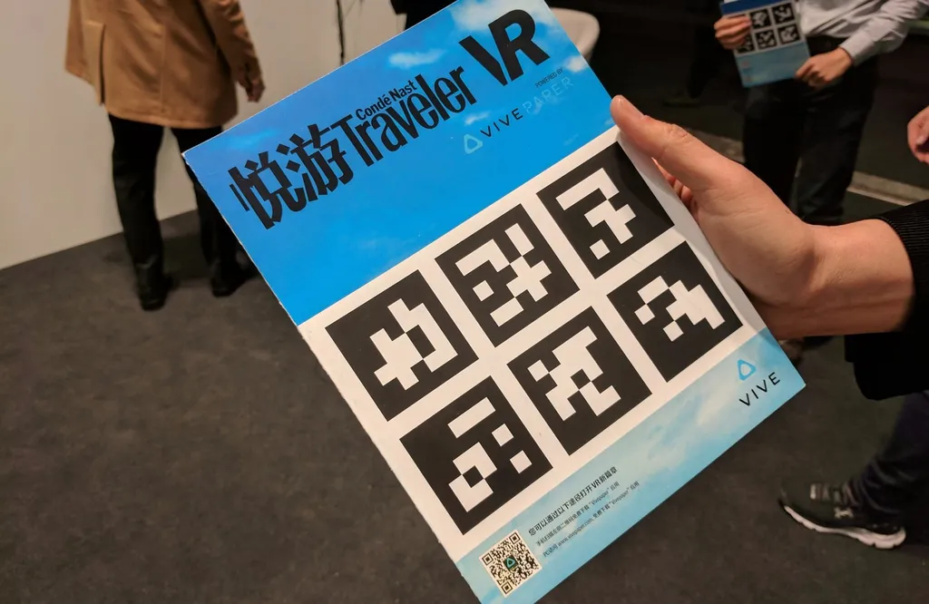 Hands-on: HTC's Vivepaper Uses Camera Hand Tracking To Virtualize Magazines