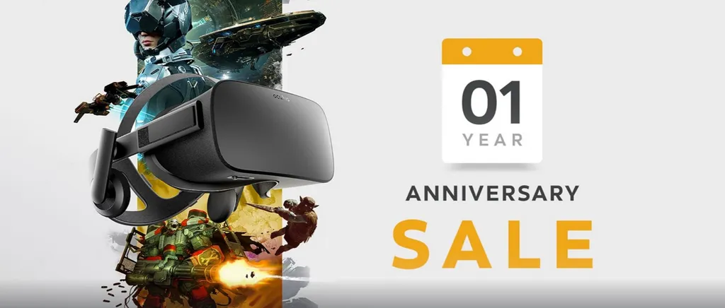 Facebook's Oculus Celebrates 1 Year Rift Anniversary With Huge Sale