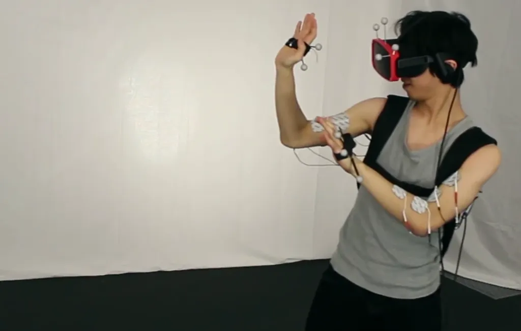VR Research Project Uses Electrical Impulses For Controller-Free Haptic Feedback
