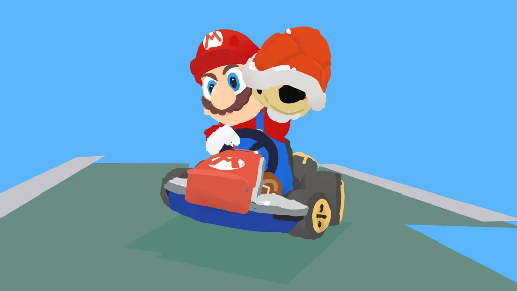 Daily VR Sketch: Mario Kart 8 Deluxe