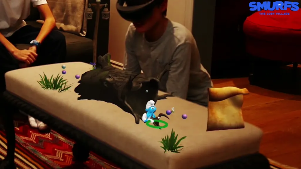 Sony's Smurfs Partner With Microsoft's HoloLens For VR Experience