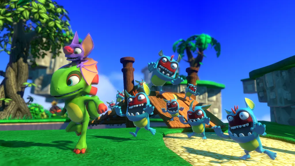 Playing 3D Platformer Yooka-Laylee In VR With This Mod Feels Like Lucky's Tale
