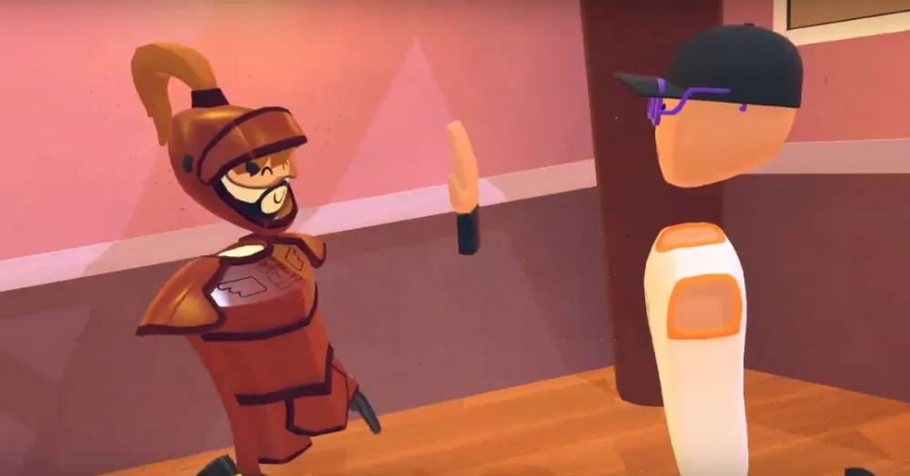 Talk To The Hand Gesture In Rec Room Fights VR Harassment