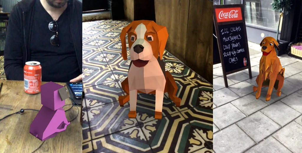AR Dogs Play Poker In New Dogmented Reality Video