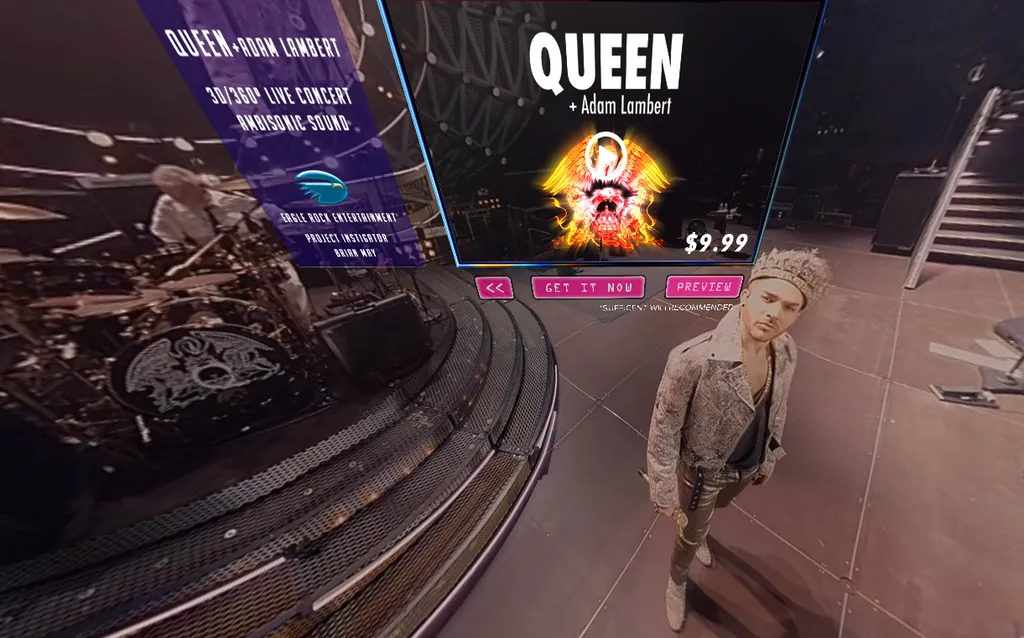 Get Front Row For Queen And Adam Lambert In "VR The Champions"