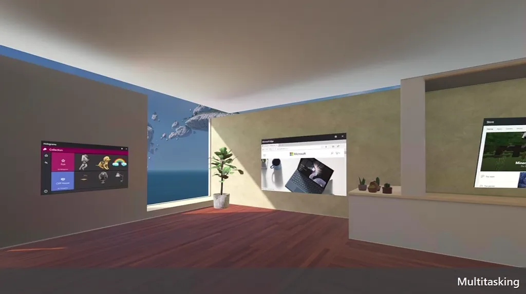 Take A Look A Microsoft's Home Space For Windows Mixed Reality