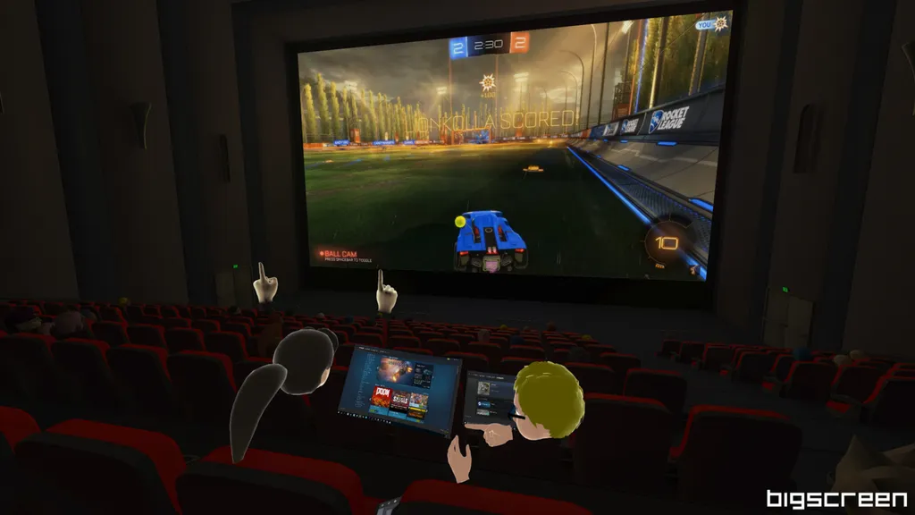 Bigscreen's Huge Cinema Update Supports High-Fidelity Multiplayer Streaming