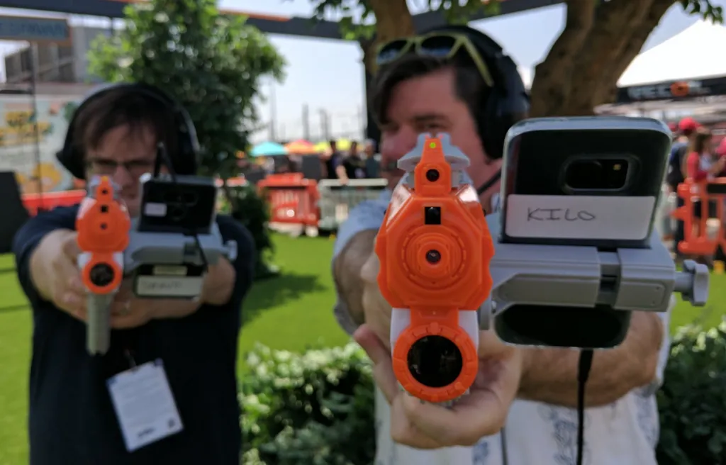 SDCC 2017: Playing Recoil Laser Tag Hints At Our AR Future
