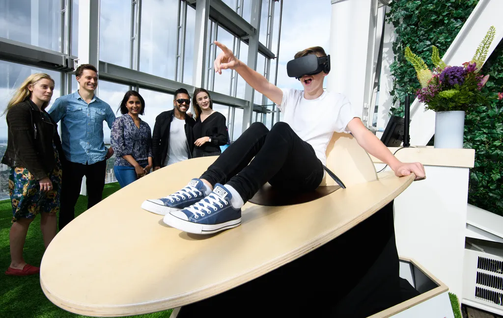 New VR Exhibits On Show At The Shard In London