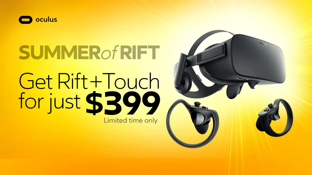Oculus Is Extending The $399 Rift Sale Due To High Demand