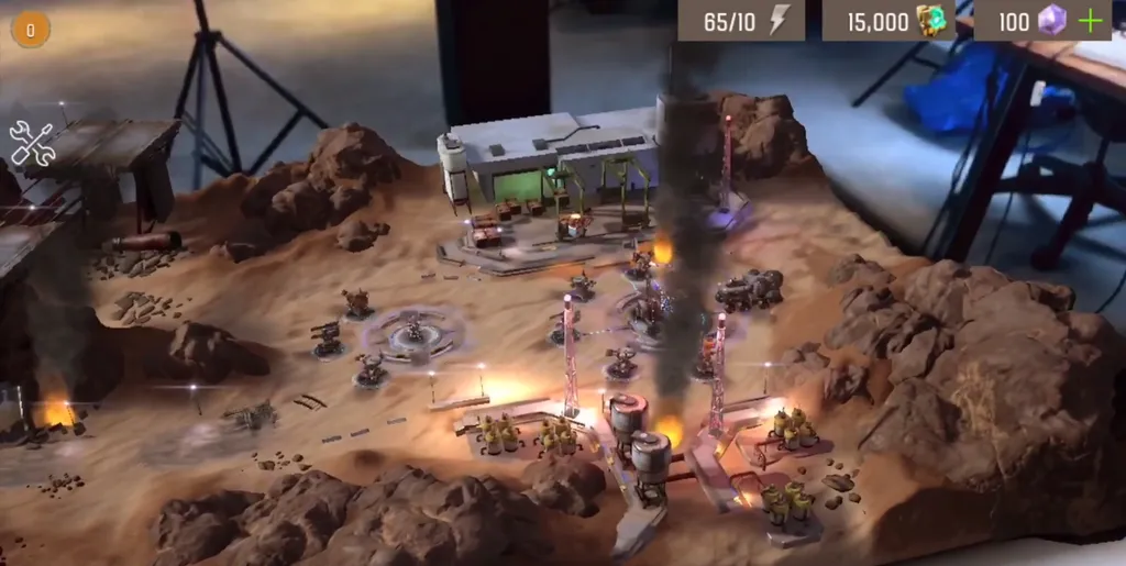 The Machines Is A Tabletop War Game Powered By Apple's ARKit