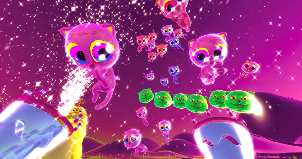 Chocolate's VR Dance Party With Psychedelic Cats Now Available