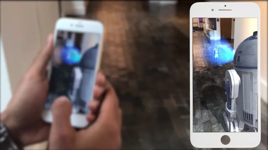 Become A Star Wars Hologram With Help From R2-D2 And ARKit